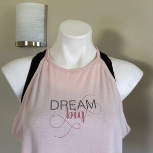 NWT,  CALIA, Women’s Pink “Dream Big” Graphic Tank